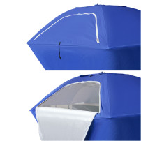 Parasol namiot plażowy ogrodowy składany XXL 213 cm - 2w1