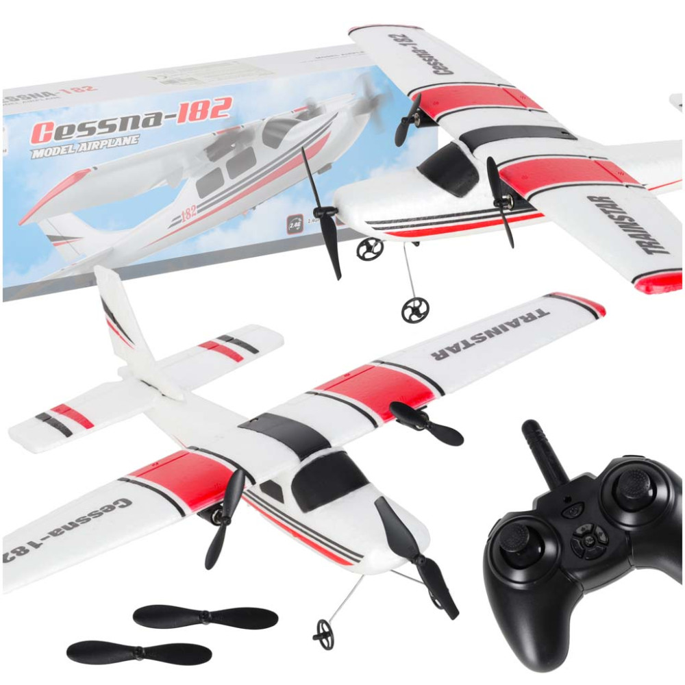 Samolot RC cessna 182 szybowiec akrobata 2,4ghz – zasięg 100m
