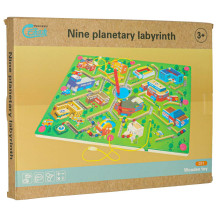 Magnetyczny labirynt planszowy miasto - gra podróżna 3+