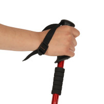 Kijki trekkingowe składane nordic walking 2 szt. - czerwone
