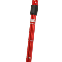 Kijki trekkingowe składane nordic walking 2 szt. - czerwone