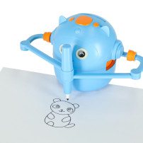 Robot edukacyjny do rysowania krok po kroku z fiszkami i mazakami