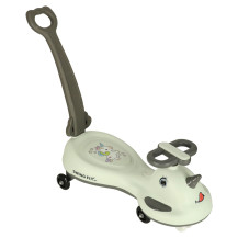 Jeździk grawitacyjny LED swing fix S1 skuter z rączką szary