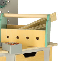 Warsztat drewniany LULILO fikso zestaw majsterkowicza 86 cm