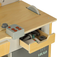 Warsztat drewniany LULILO fikso zestaw majsterkowicza 86 cm