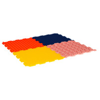 Mata sensoryczna puzzle montessori do masażu stóp, 8 elementów