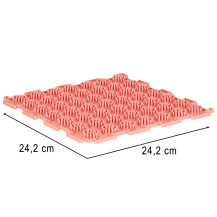 Mata sensoryczna puzzle montessori do masażu stóp, 8 elementów