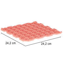 Mata sensoryczna puzzle montessori do masażu stóp, 8 elementów