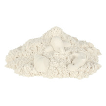 Piasek sensoryczny dla dzieci 1 kg biały - magiczny piasek