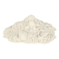 Piasek sensoryczny dla dzieci 1 kg biały - magiczny piasek