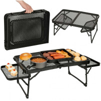 Stolik turystyczny LUARO składany aluminiowy 87x60 cm