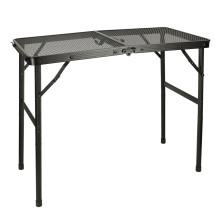 Stolik turystyczny LUARO składany 80x66 cm, aluminium, siatka