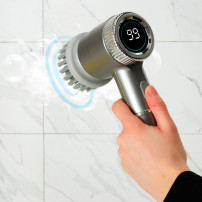 Elektryczna szczotka myjka 5w1 do łazienki, fug i basenu LED