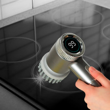 Elektryczna szczotka myjka 5w1 do łazienki, fug i basenu LED