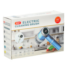 Elektryczna szczotka myjka 5w1 do łazienki, fug i basenu LED