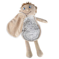 Lalka anatomiczna chłopiec - nauka budowy ciała STEM 48 cm