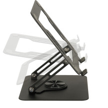 Podstawka pod laptopa regulowana 360° – ergonomiczny stolik metalowy