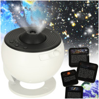 Projektor gwiazd nieba LED USB planetarium 12 dysków 360°