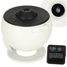 Projektor gwiazd nieba LED USB planetarium 12 dysków 360°