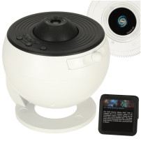 Projektor gwiazd nieba LED USB planetarium 12 dysków 360°