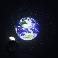 Projektor gwiazd nieba LED USB planetarium 12 dysków 360°