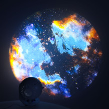 Projektor gwiazd nieba LED USB planetarium 12 dysków 360°
