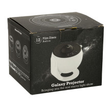 Projektor gwiazd nieba LED USB planetarium 12 dysków 360°