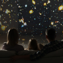 Projektor gwiazd nieba LED USB planetarium 12 dysków 360°