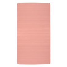 Mata do jogi i fitnessu 185x83 cm, gruba 1,5 cm, różowa z pokrowcem