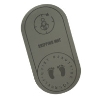 Mata fitness do jogi wygłuszająca antypoślizgowa 125x61,5x0,6 cm szara