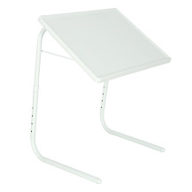 Stolik pod laptopa składany regulowany 50-69 cm biały
