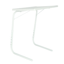 Stolik pod laptopa składany regulowany 50-69 cm biały