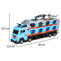Laweta ciężarówka z torem wyścigowym 210 cm i 8 resorakami
