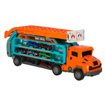 Laweta transporter tor wyścigowy 6 aut pomarańczowa, 3+