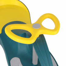Jeździk grawitacyjny LED swing fix S3 świecące koła żółty
