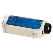 Mikroskop kieszonkowy dla dzieci LED 100x 250x - zabawka STEM