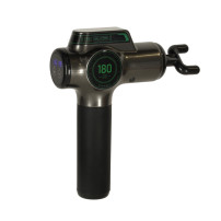 Pistolet do masażu 8w1 z wyświetlaczem LED - masażer pleców i ciała