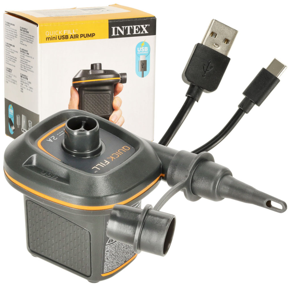 Pompka elektryczna INTEX 66635 do materaca i basenu USB