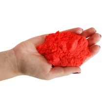 Piasek sensoryczny dla dzieci 1 kg czerwony - magiczny piasek