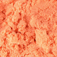 Piasek sensoryczny dla dzieci 1 kg pomarańczowy - woreczek