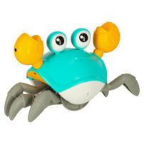 Interaktywny krab pełzający z dźwiękiem, zielony, USB, 3+