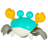 Interaktywny krab pełzający z dźwiękiem, zielony, USB, 3+
