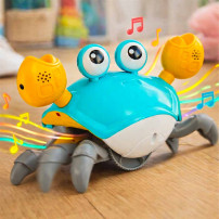 Interaktywny krab pełzający z dźwiękiem, zielony, USB, 3+