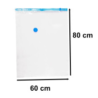 Worki próżniowe na ubrania 5 szt. 60x80 cm - kompresja do 80%