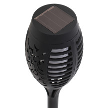 Lampy solarne ogrodowe pochodnie 12LED 4szt. - oświetlenie ogrodu
