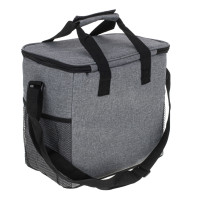 Torba termiczna na lunch 16L szara - izolacyjna torba śniadaniowa