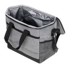Torba termiczna na lunch 16L szara - izolacyjna torba śniadaniowa