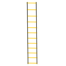 Drabinka koordynacyjna treningowa 6m - czarno-żółta