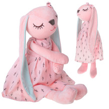 Maskotka pluszowa królik różowy 52 cm - miękki pluszak dla dzieci