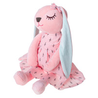 Maskotka pluszowa królik różowy 52 cm - miękki pluszak dla dzieci